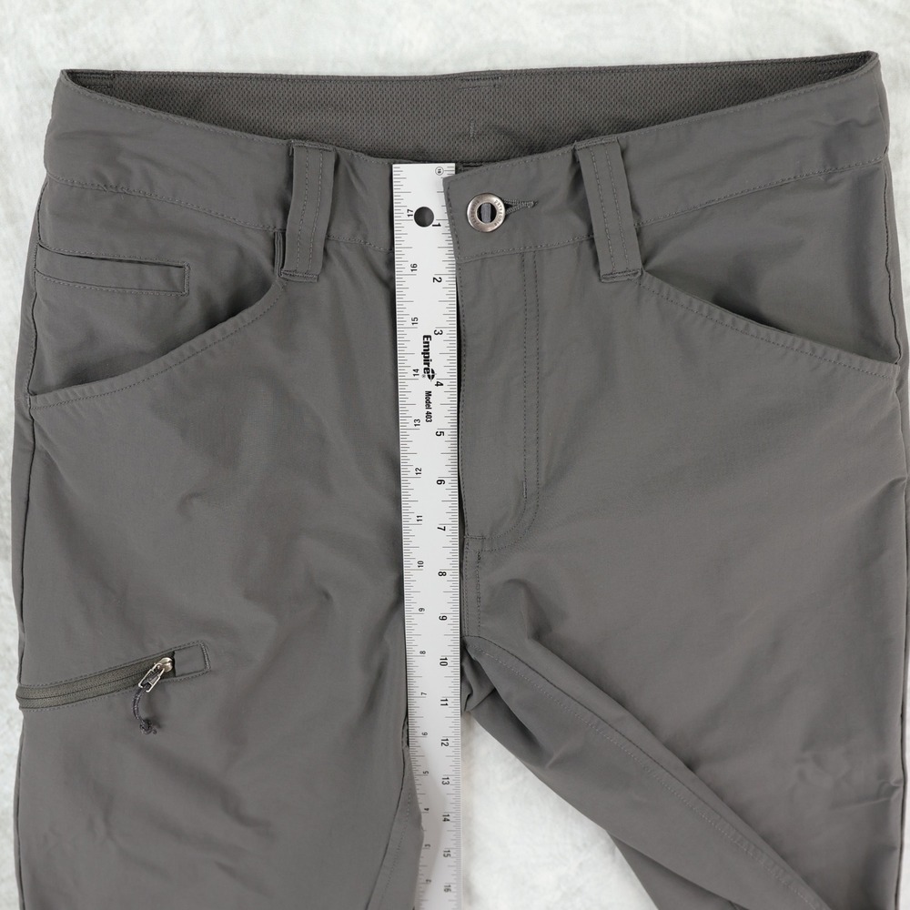 Patagonia Quandary Hiking Pants Mens 30x29 Grey Technical Outdoor Stretchy - Picture 12 of 13